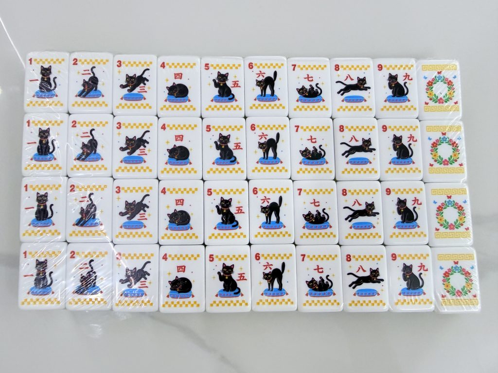 Cat Acrylic Mahjong