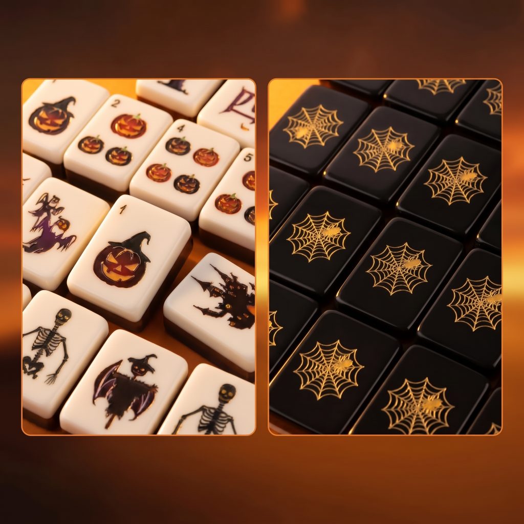 3 Layer Acrylic Mahjong Tiles