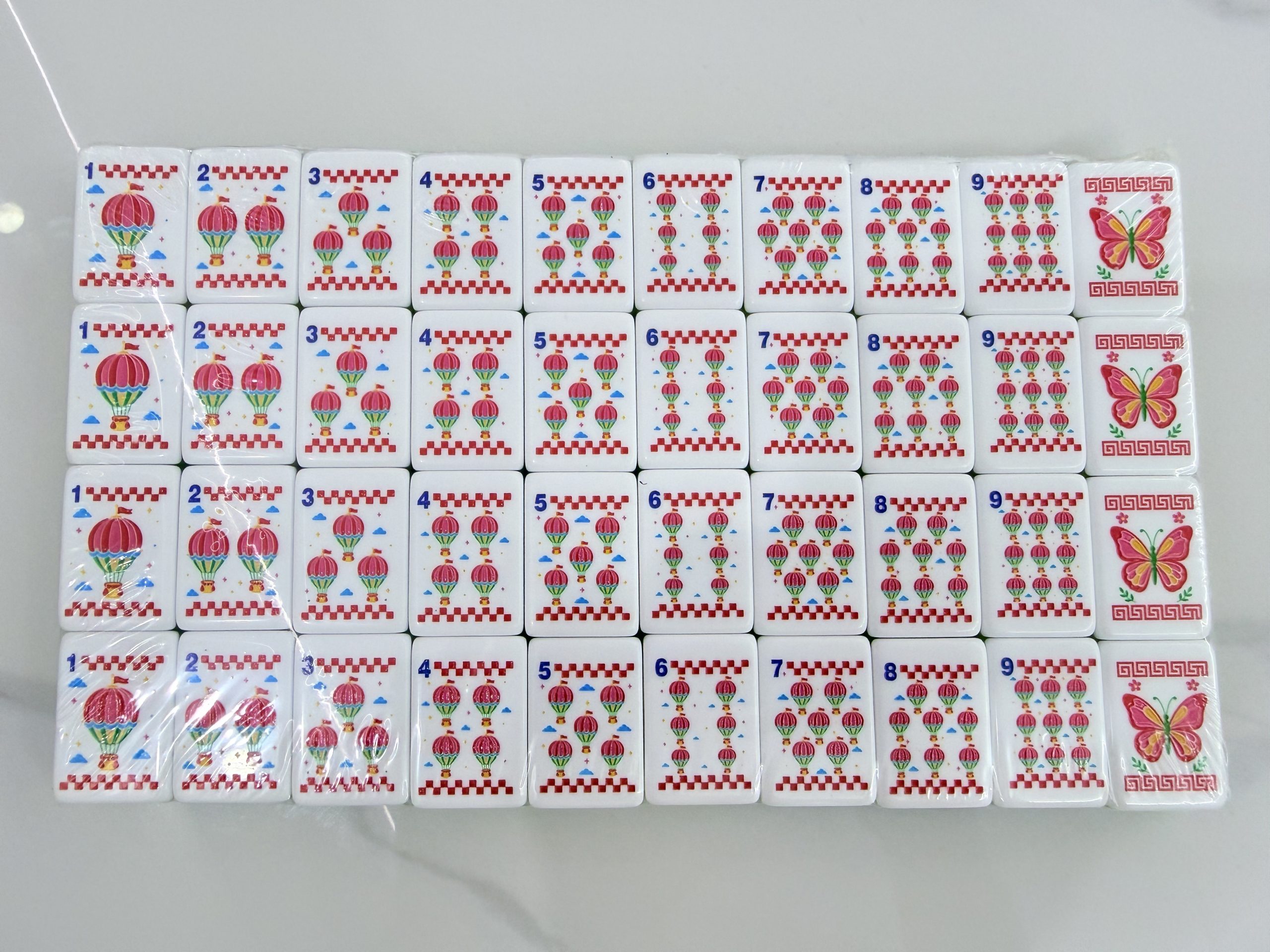 ballon Acrylic Mahjong