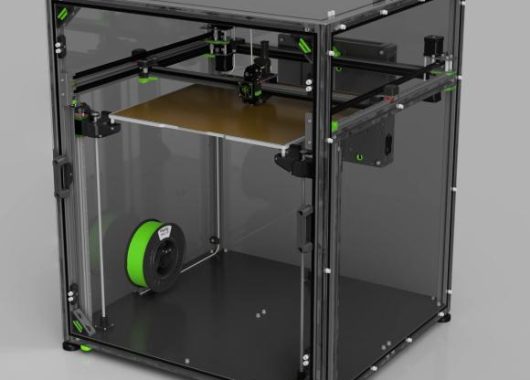 3D printer tinted enclosure sheet