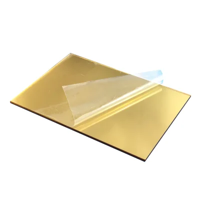 Gold Mirror Acrylic sheet