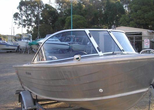 Boat Console windshield