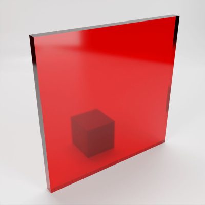 Transparent Red Acrylic Sheet