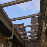 Clear Walkway Roof Cover