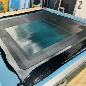 super thick acrylic aquarium silkscreen printing