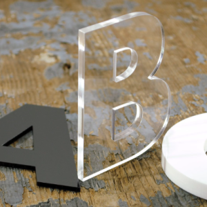 acrylic letters 3d